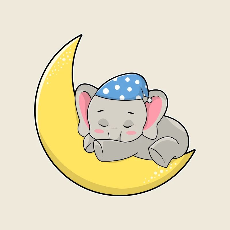 Lune éléphant