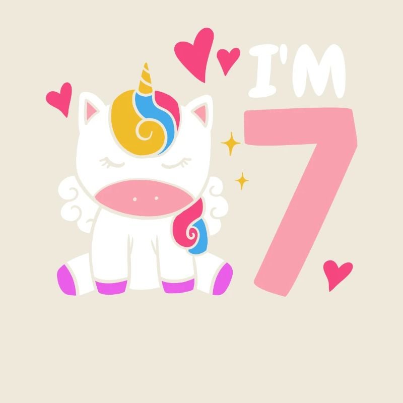 7. Geburtstag Einhorn