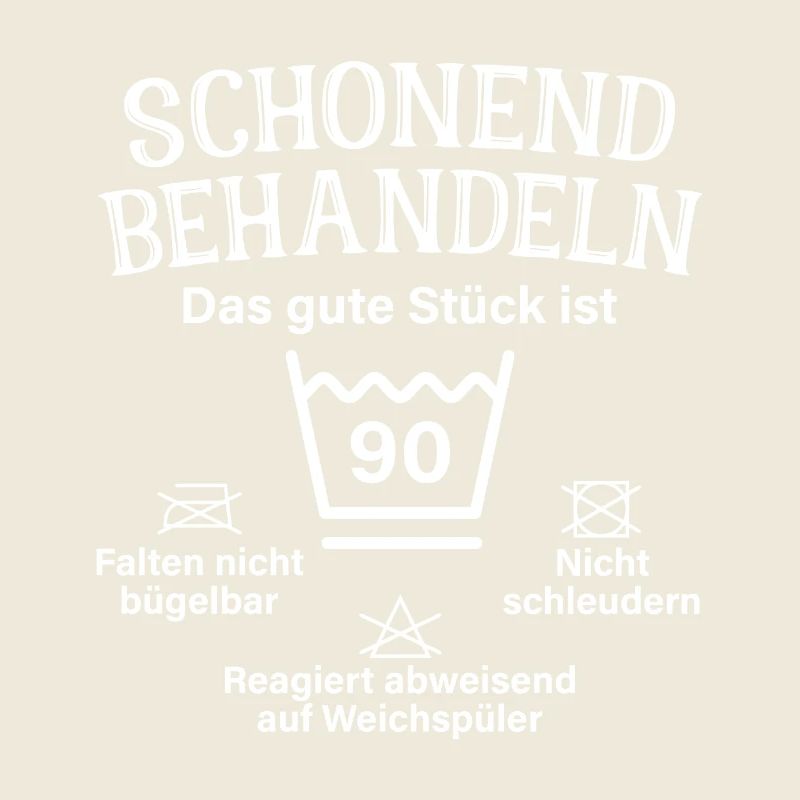 Schonend Behandeln Neunzig Geschenk 90. Geburtstag