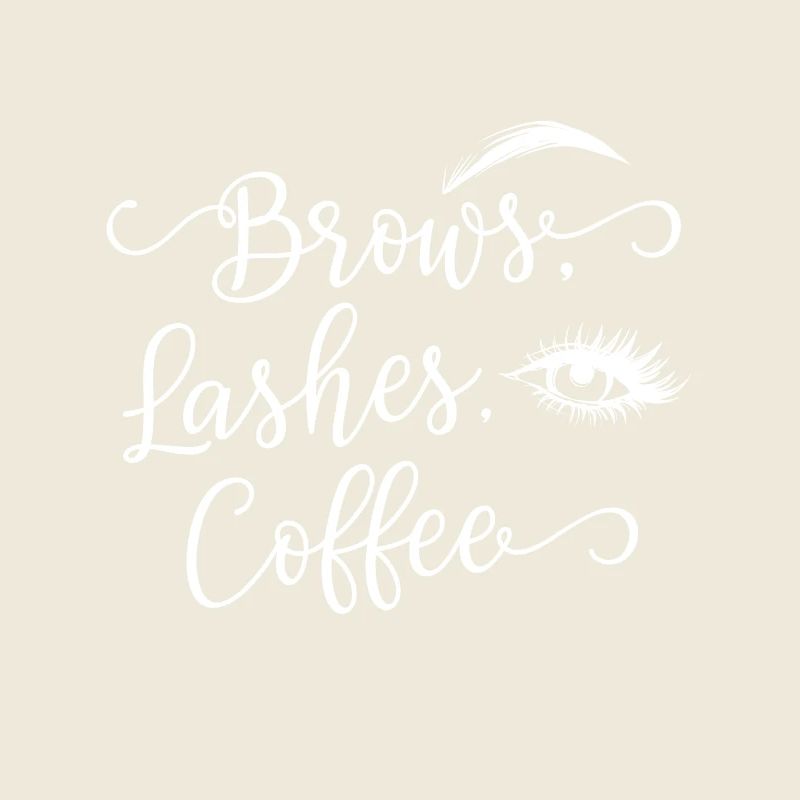 Brows Lashes Coffee