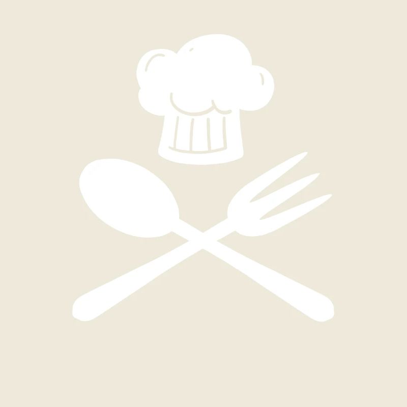 Cooking hat hobby chef spoon fork cook