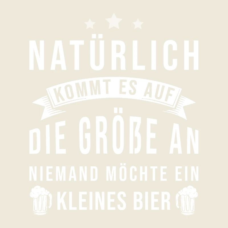Bier lustiger Spruch