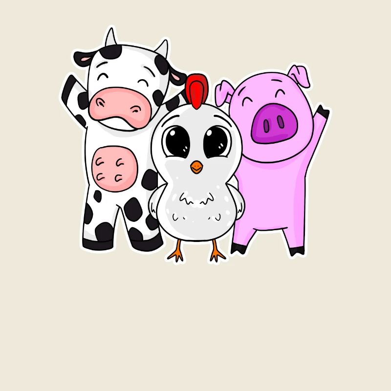Cute Farm Animals