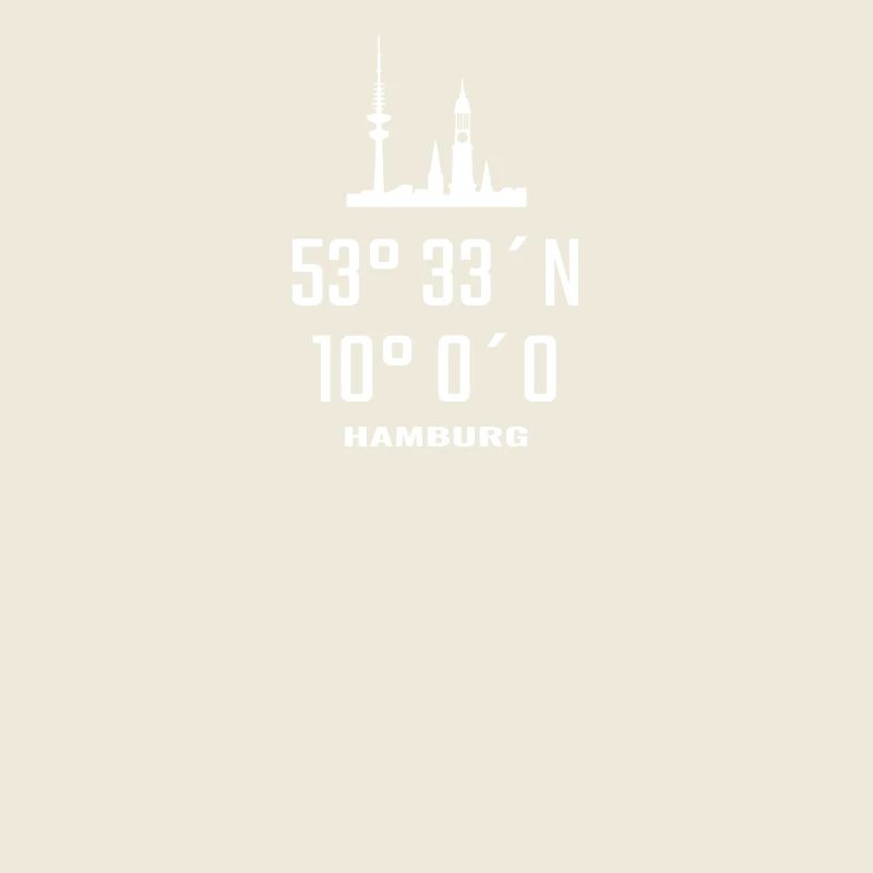 Hamburg Coordinates Design