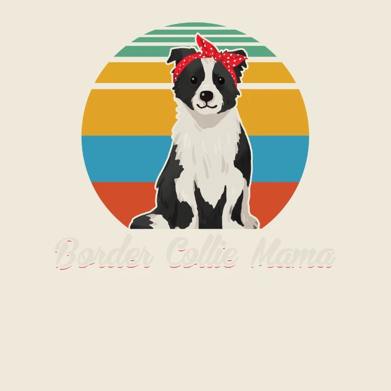 Cadeau de colley de propriétaire de chien de maman de border collie