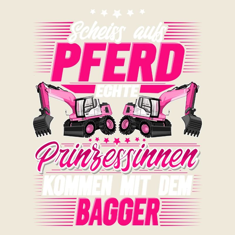 Baggerfahrerin
