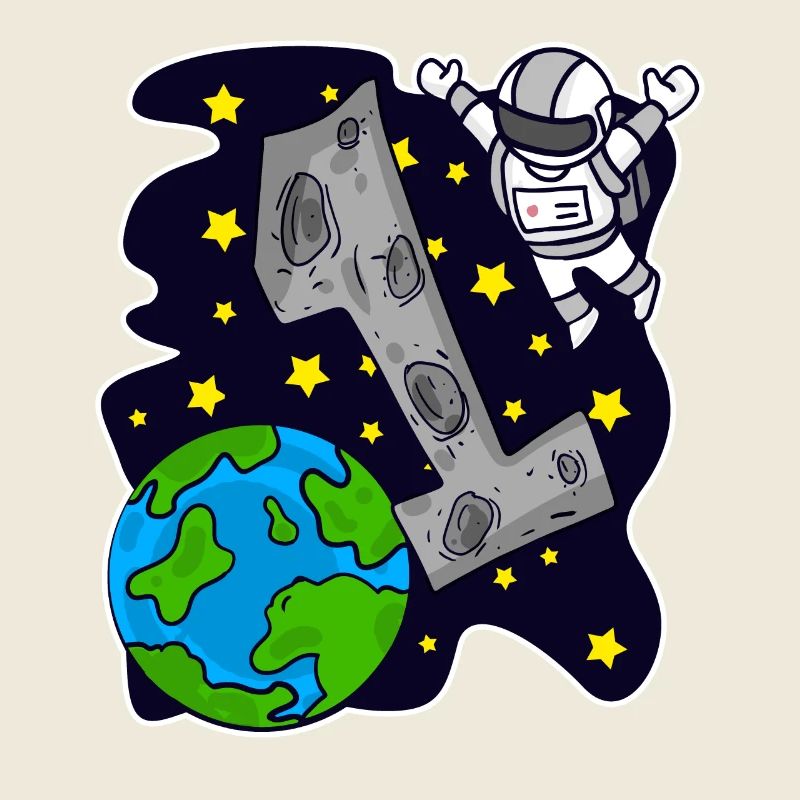 1 anniversaire astronaute garçons Anniversaire d’enfant
