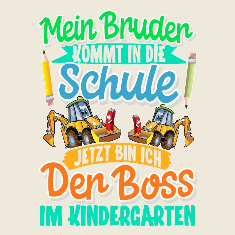 Bruder Bagger Einschulung Kindergarten