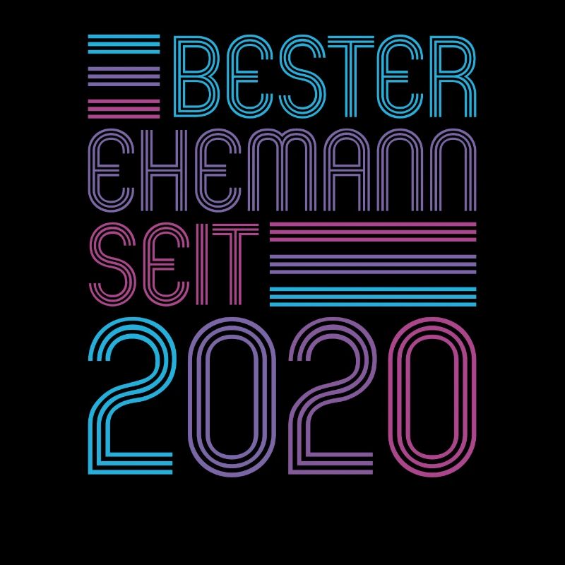 Bester Ehemann seit 2020 1. Hochzeitstag
