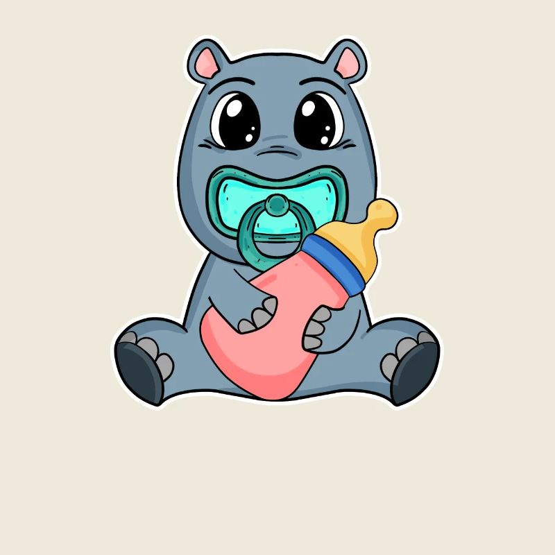 Bébé Hippopotame