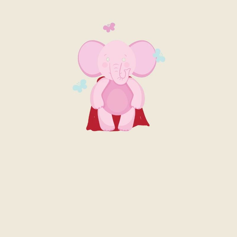 Éléphant Superhéros