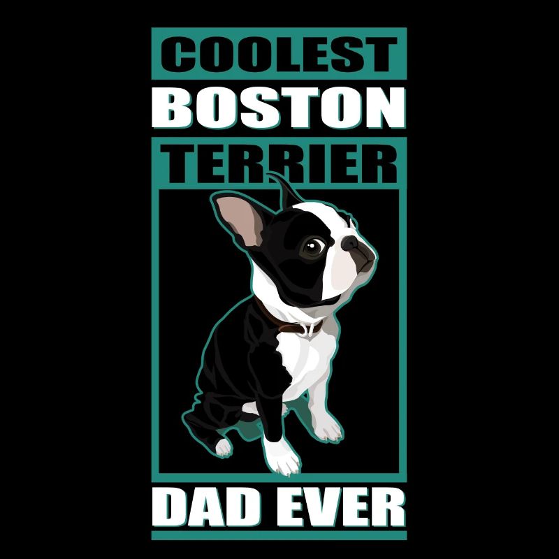 Boston Terrier Dad | Hunde Hundebesitzer Geschenk