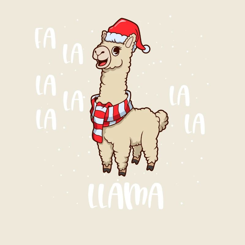 Weihnachtslama - Fa La La Llama