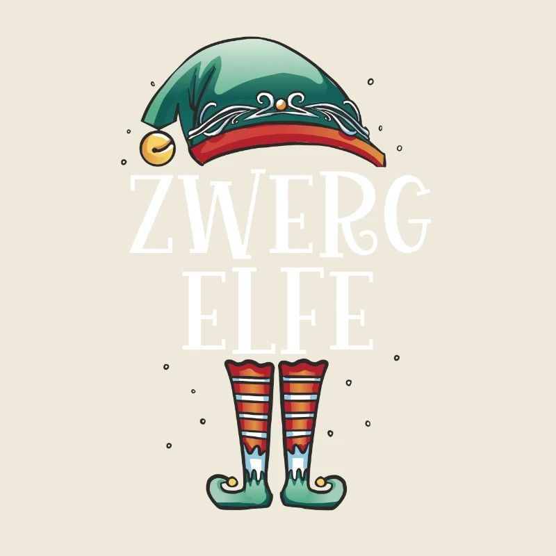 Weihnachten Partnerkostüm Zwerg Elf Elfe Elfen