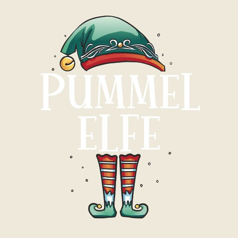 Weihnachten Partnerkostüm Pummel Elf Elfe Elfen