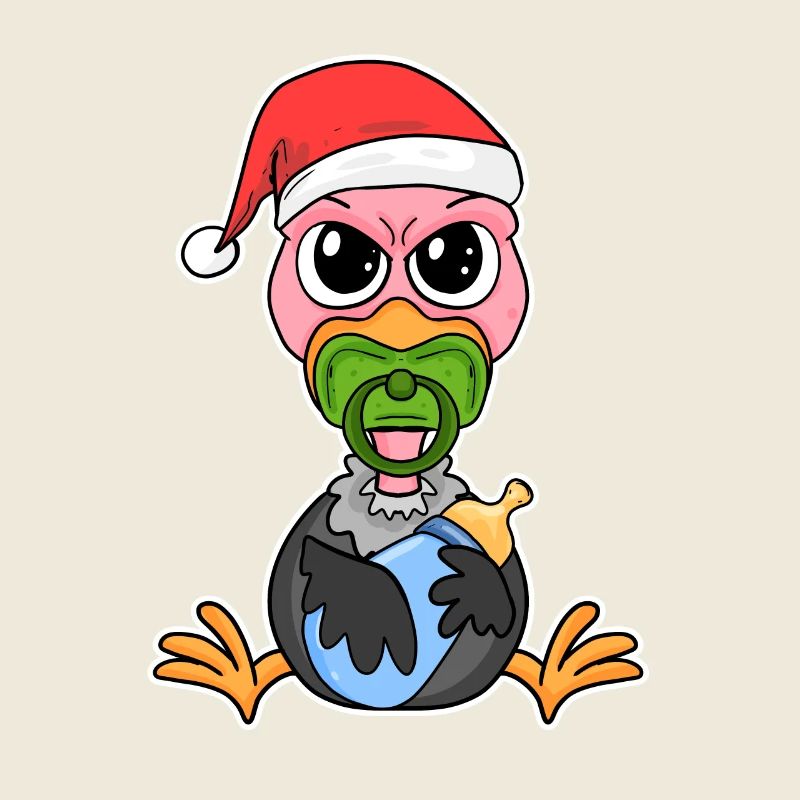 Bébé Vautour Noël