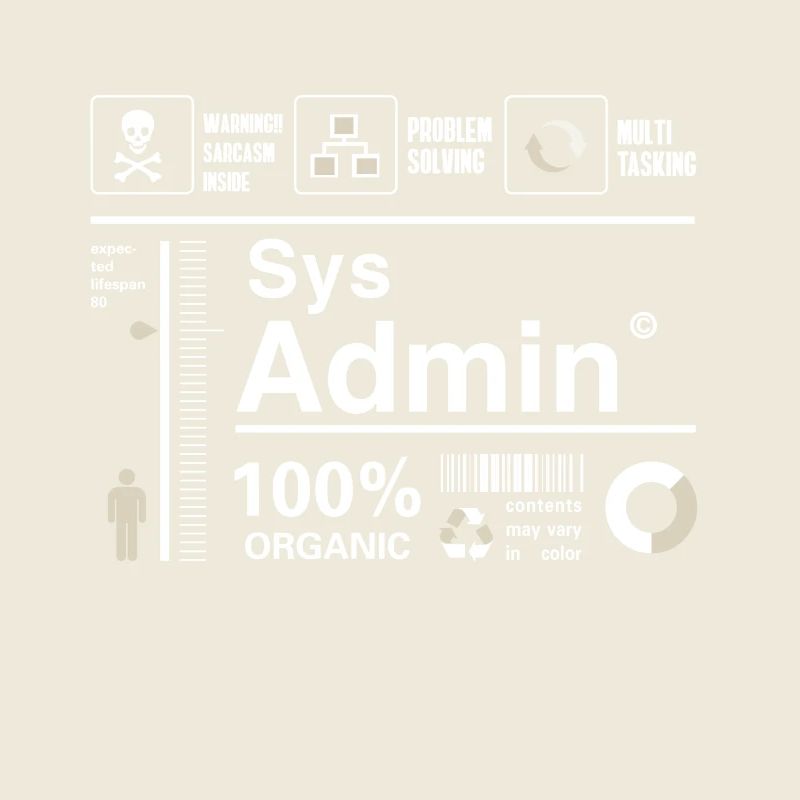 sys admin Content Irony Humor Computer Nerd pc cor