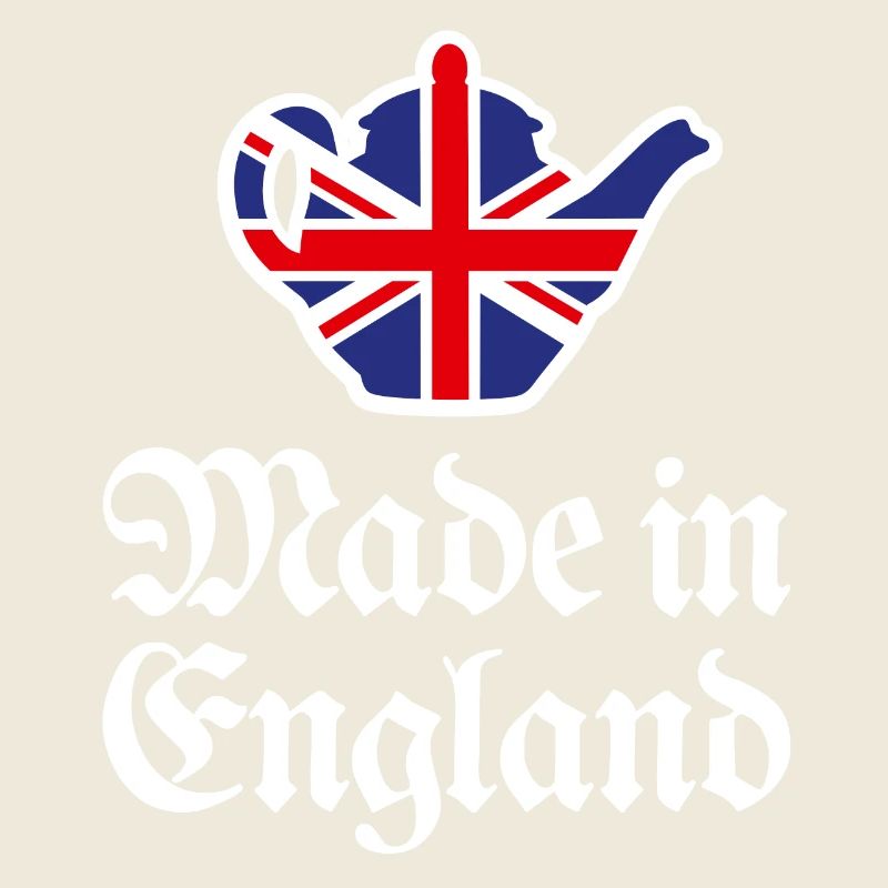 Union Jack Flag Fabriqué en Angleterre Théière britannique royaume-Uni