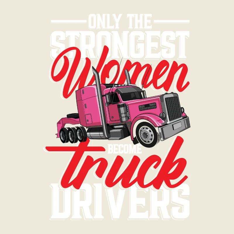 Seules les femmes les plus fortes deviennent conductrices de camion