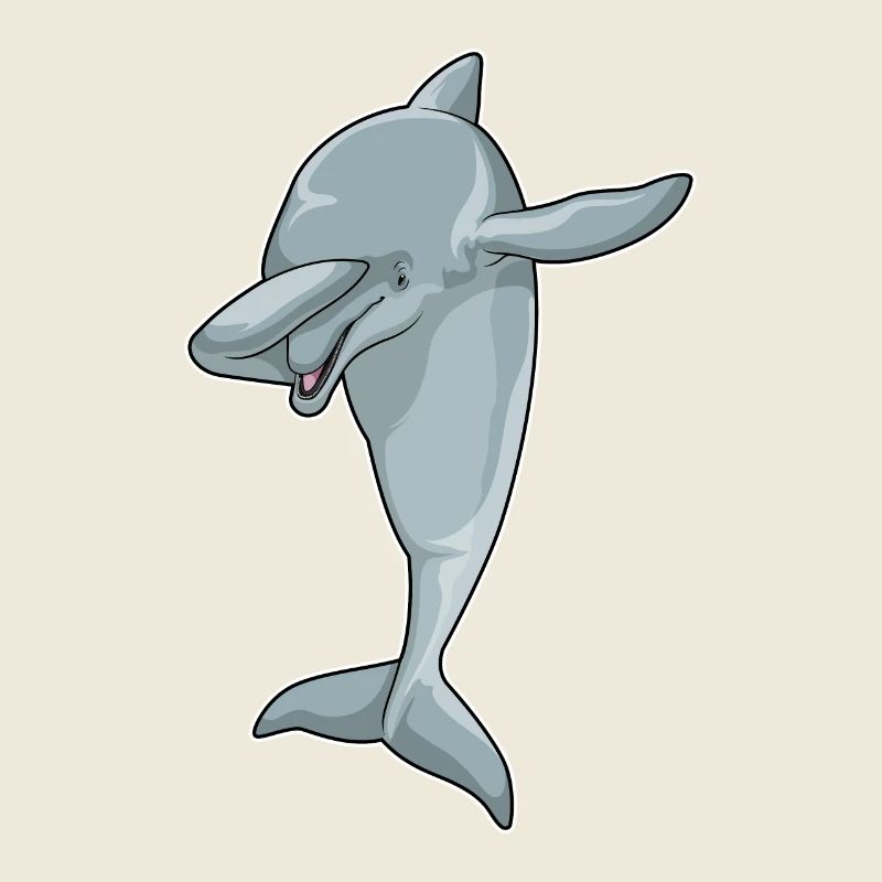 Dolphin at Hip Hop Dance Dab