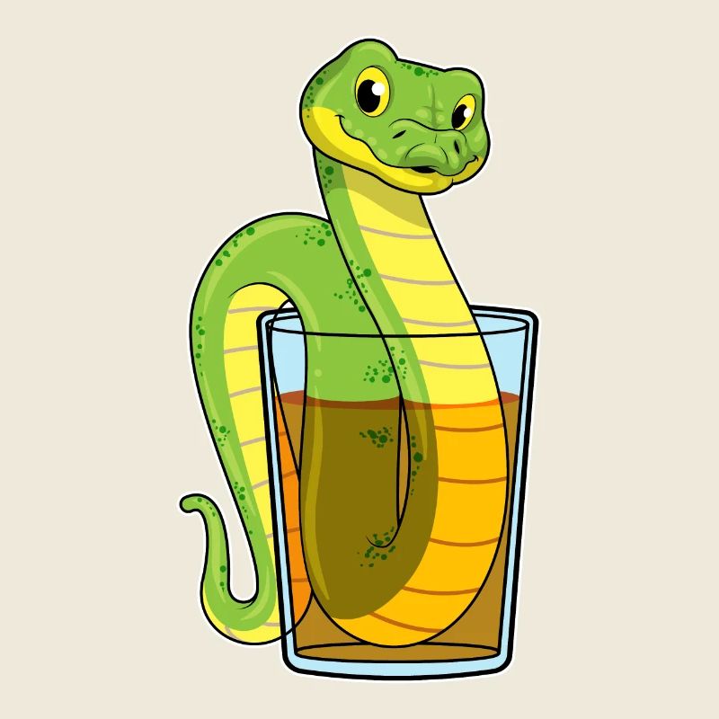 Serpent au jus