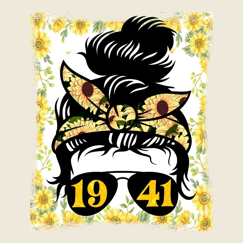 Sonnenblume Mama Geboren 1941 Geburtstag