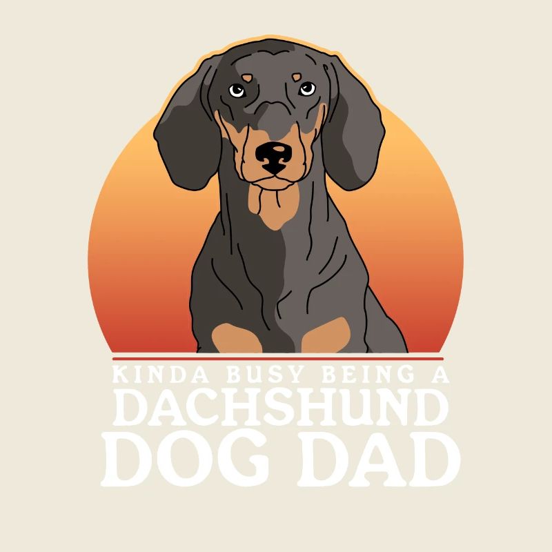 Dachshund Dad Dackel Hundebesitzer Geschenk
