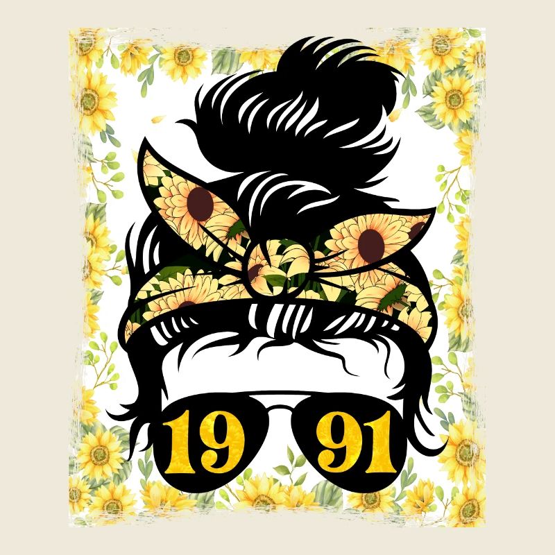 Sonnenblume Mama Geboren 1991 Geburtstag