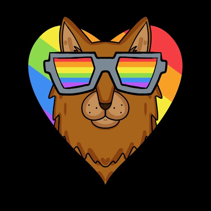 LGBT Cat Somali Rainbow