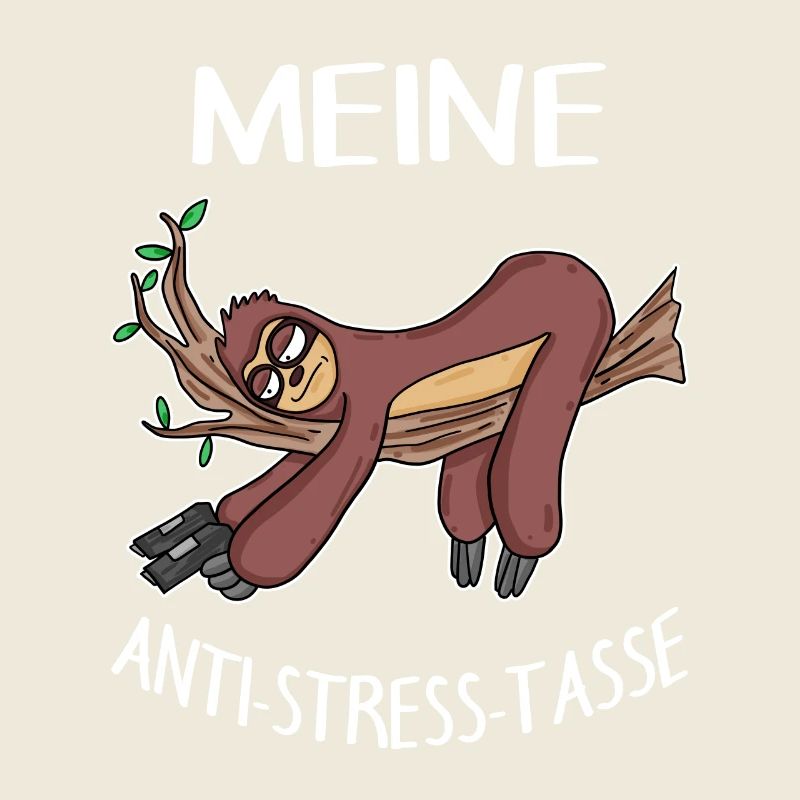 Tasse Faultier Kaffeetasse