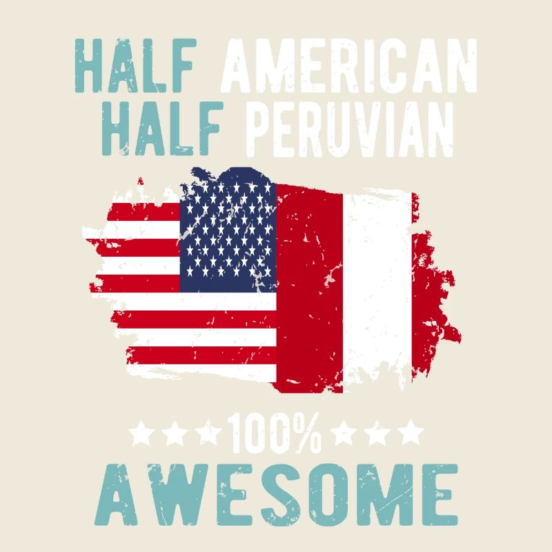 Halb Amerikaner Halb Peruaner