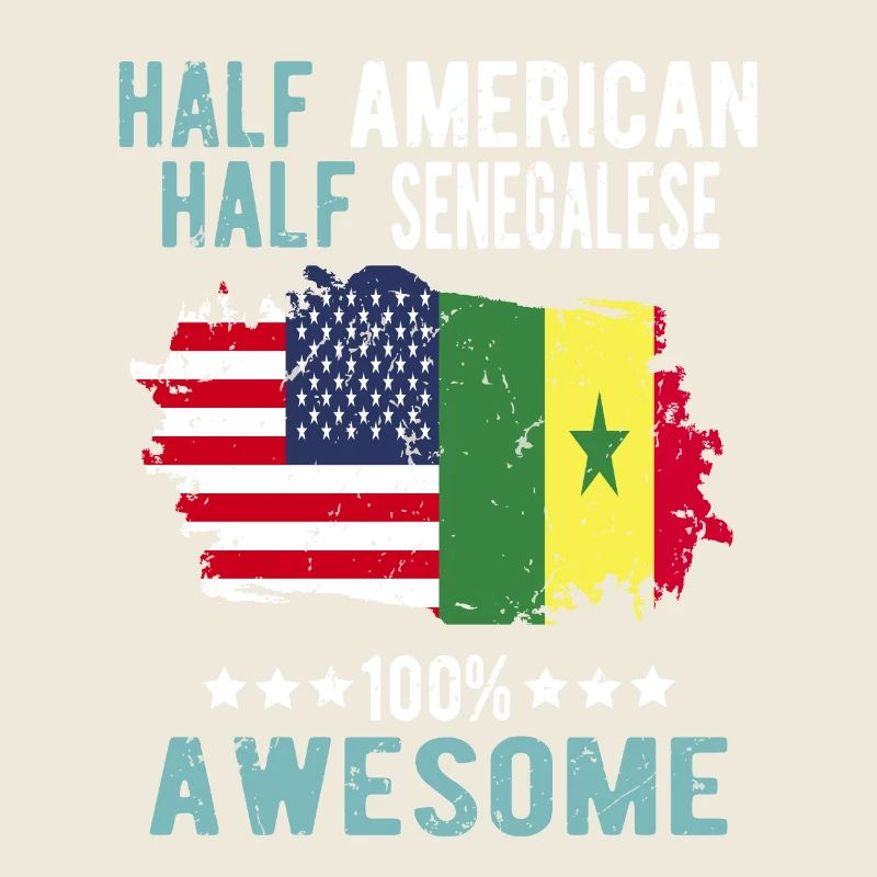 Moitié américain moitié sénégalais