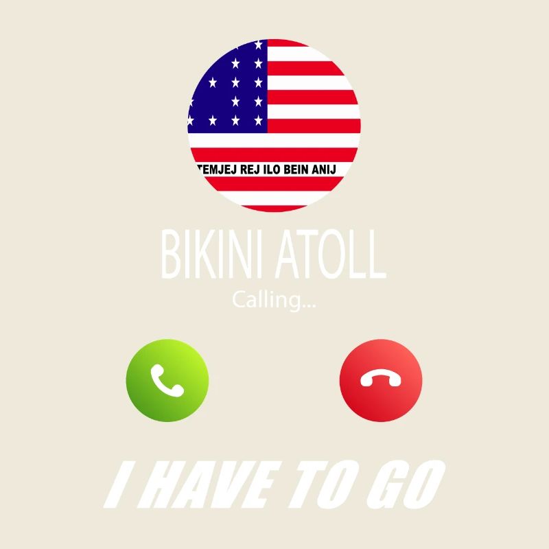 L’atoll de Bikini appelle les drapeaux lusiger