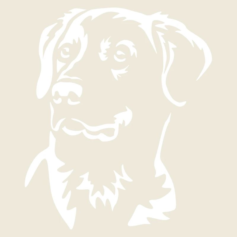 Labrador Kopf "Black Edition"
