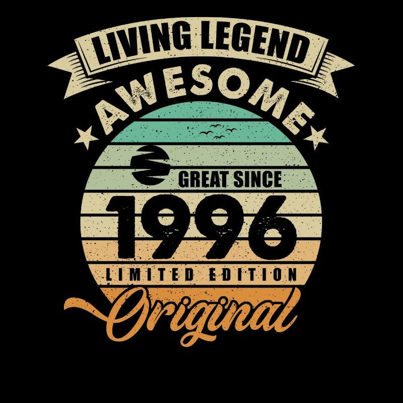 1996 Geburtstag Retro Orginal