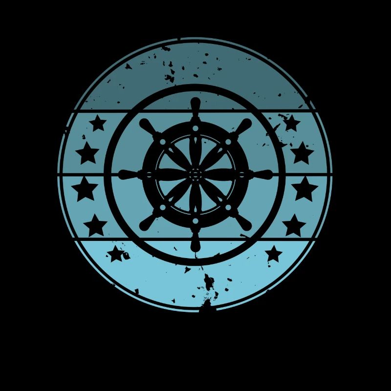 Steering Wheel Captain Sailing Sailor Motorboat Ship