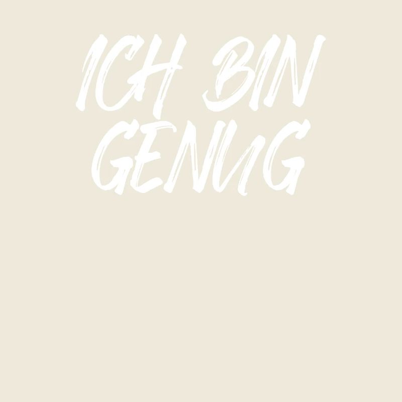 Ich Bin Genug I Am Enough Affirmation Achtsamkeit