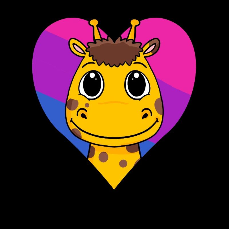 Bisexuell Giraffe Geschenk