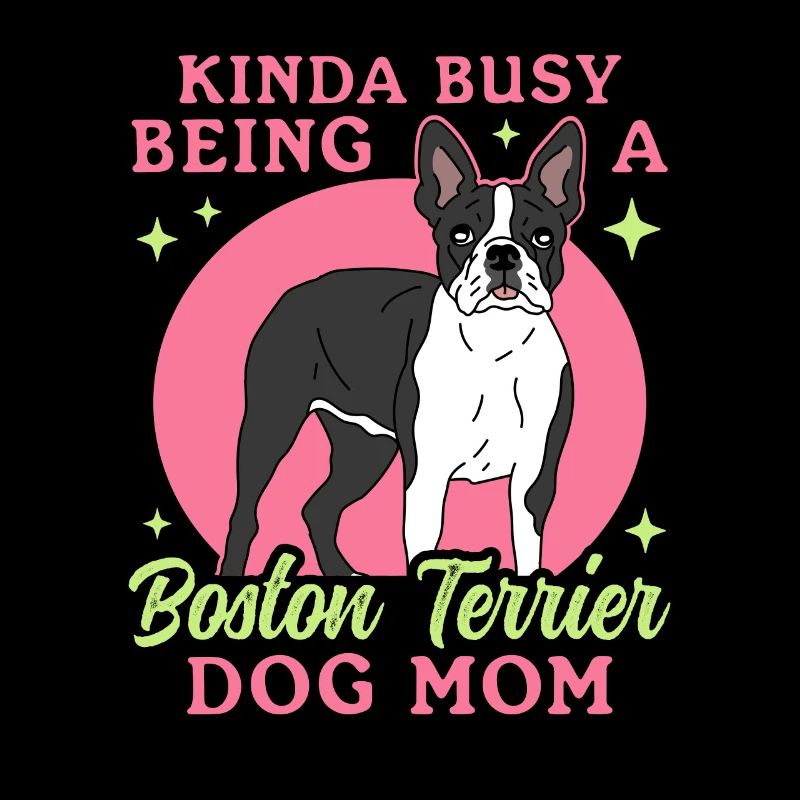 Boston Terrier Mom Hunde Hundebesitzer Geschenk