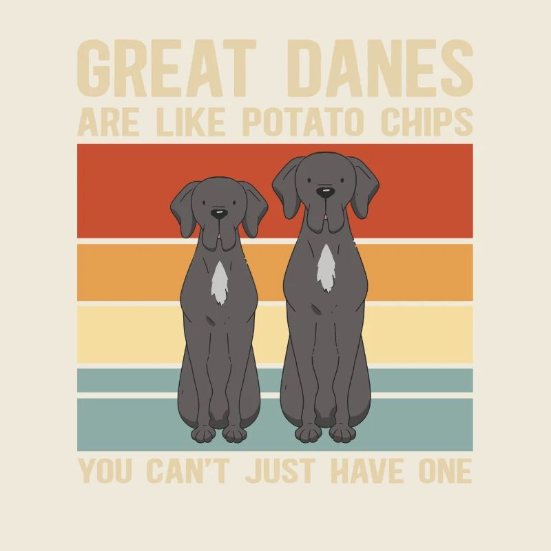 Grand Dane Chien Propriétaire Cadeau