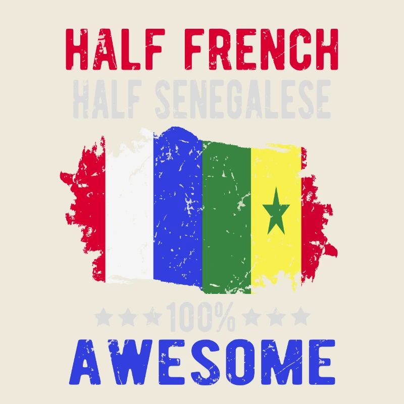 Halb Franzose Halb Senegalese