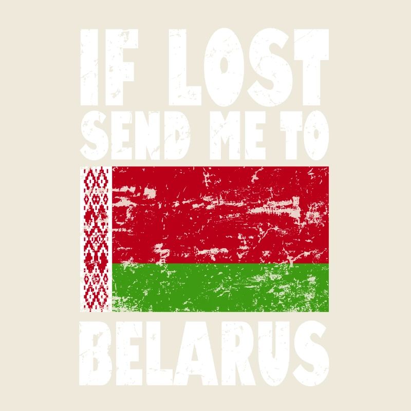 Belarus Flagge Spruch