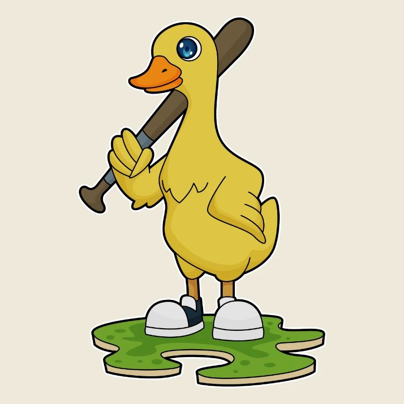 Bat-ball de baseball Duck