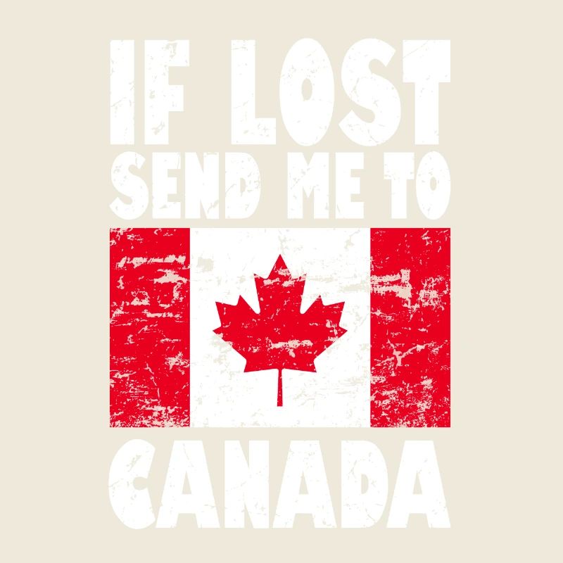 Kanada Flagge Spruch