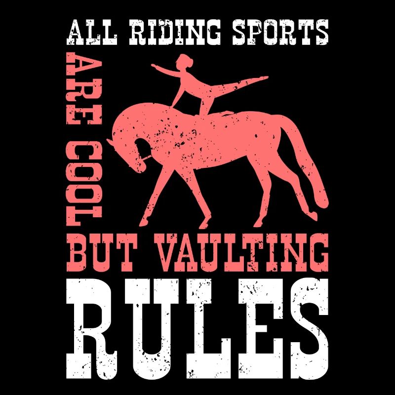 Vaulting Equestrian Sport Vaulter Gift