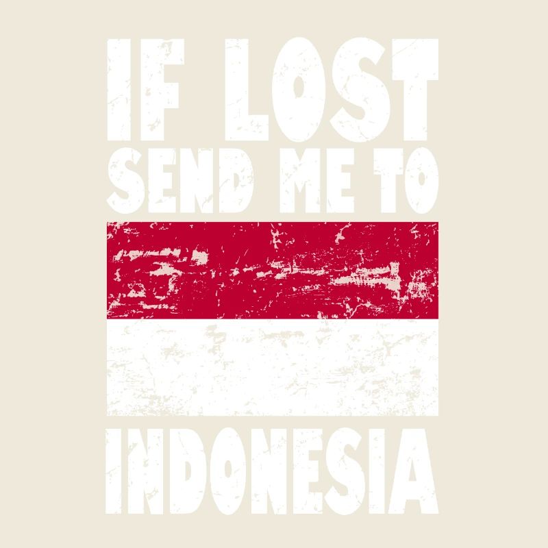 Indonesia Flag Saying