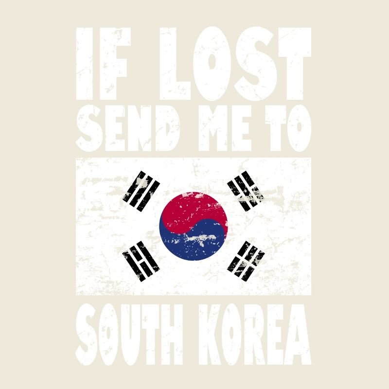 Südkorea Flagge Spruch