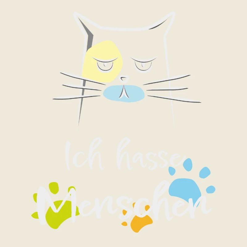 Ich hasse Menschen! Katze, Miesepeter