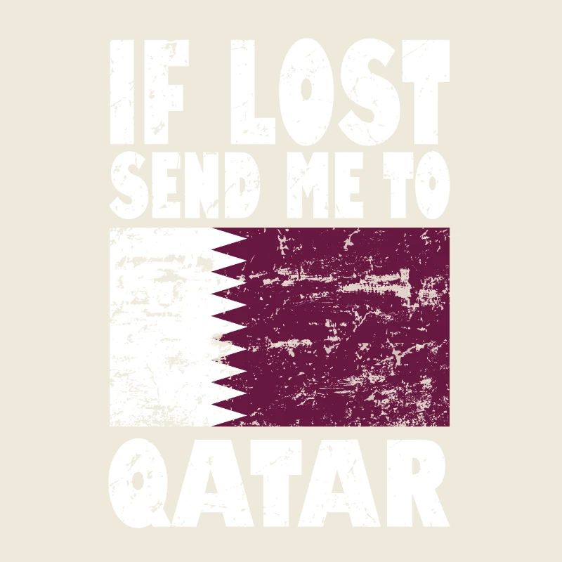 Qatar Flag Slogan