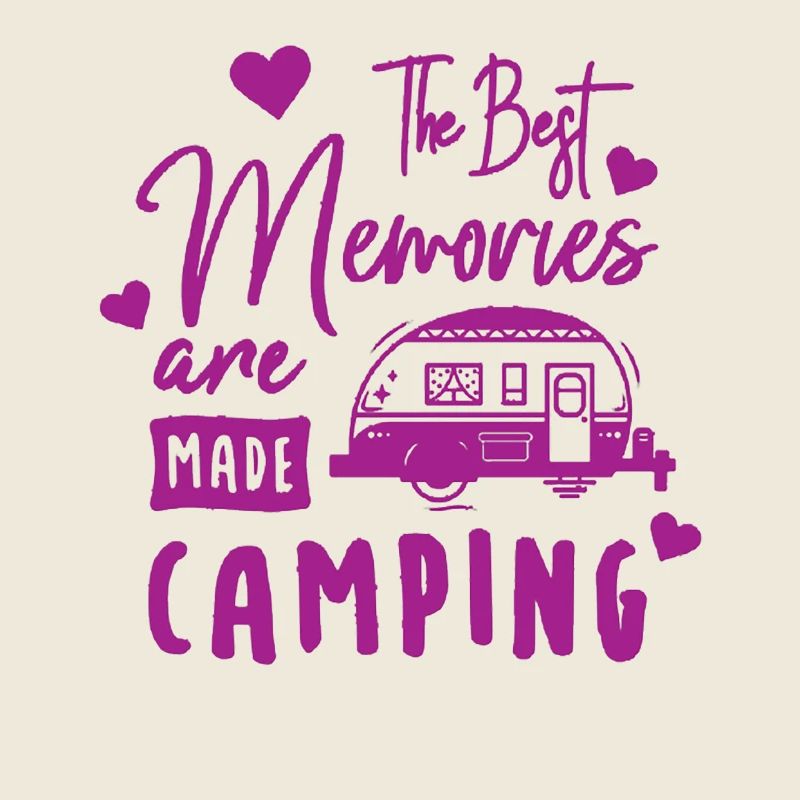 Camping Erinnerungen Wandershirt